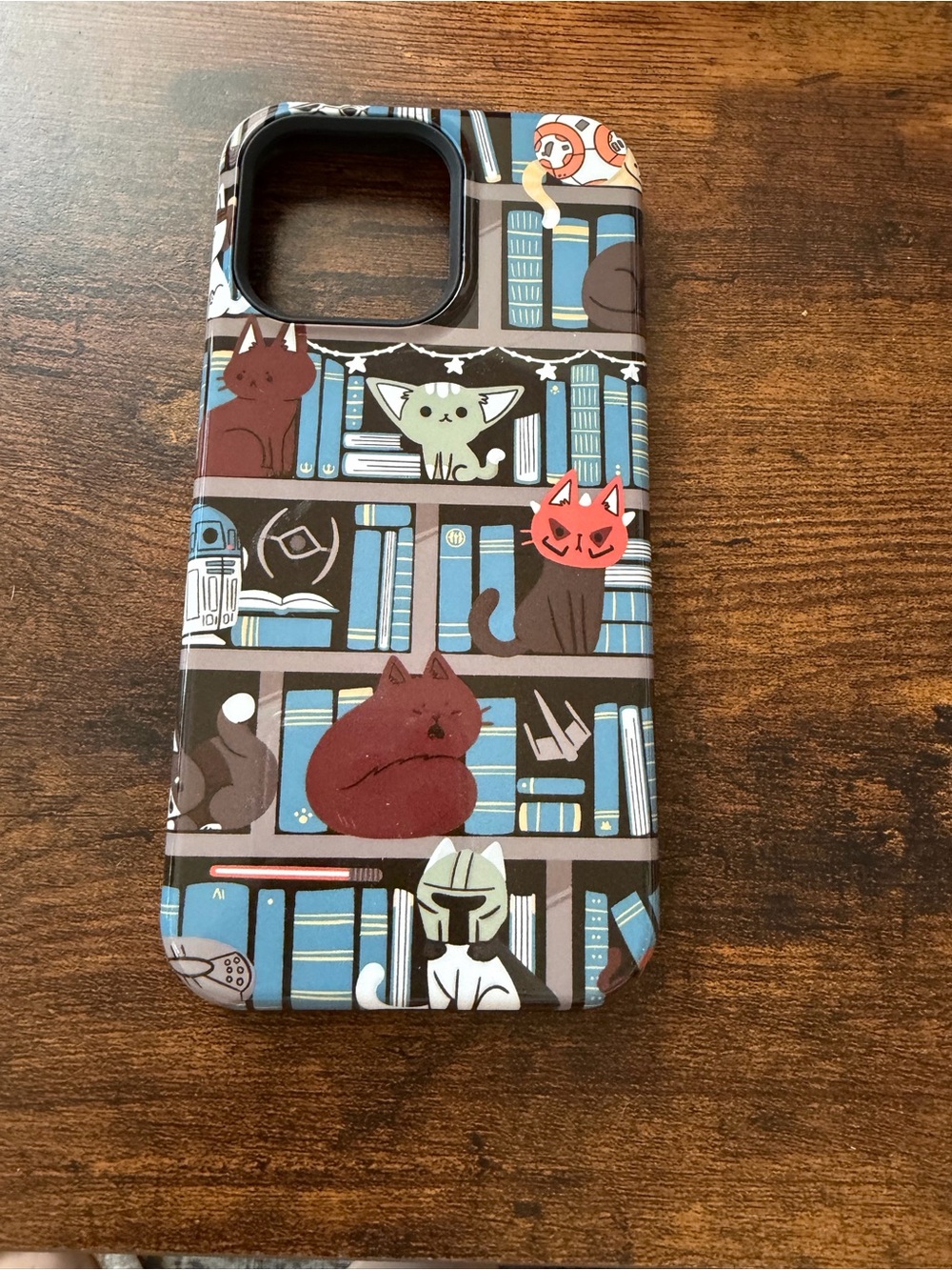 REDBUBBLE Star Wars cats iPhone 15 pro max case